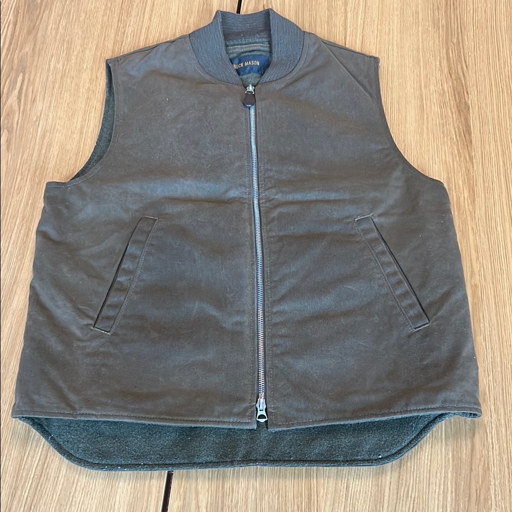 Buck Mason Canvas Vest